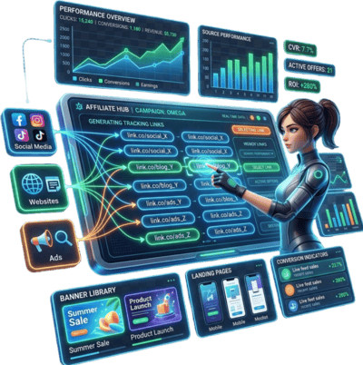 Get Your Unique Tracking Links