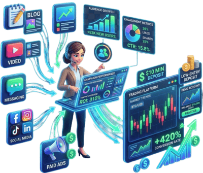 Promote & Drive Trader Signups